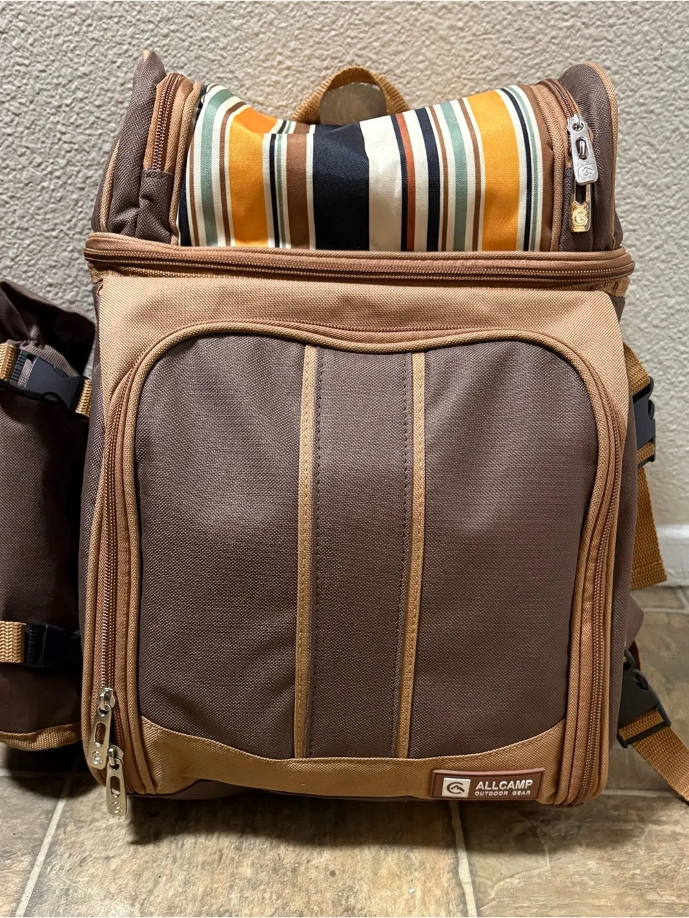 All Camp Outdoor Gear. Fully Insulated Camping Thermal Backpack